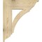 Ekena Millwork Thorton Traditional Rough Sawn Bracket, Douglas Fir, 6"W x 24"D x 28"H BKT06X24X28THR01RDF - alternate 3